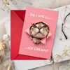 Compra directa transfronteriza de lindos, divertidos e interesantes juegos de tarjetas de felicitación y sobres para mensajes de felicitación, decoraciones de regalos y tarjetas de uso general