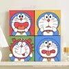 Venta al por mayor de fábrica pintura al óleo digital pintura decorativa lindo personaje de dibujos animados pintura para colorear a mano DIY pintura hecha a mano para niños pintura simple