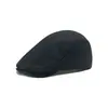 Gorra de Visera Versátil Japonesa Adelgazante Facial Primavera Verano Boina Retro Estilo Influencer Casual Circunferencia de Cabeza Grande Gorra de Periódico