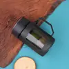 Vaso de agua de plástico con asa para el hogar, taza de té de negocios con asa, taza de vidrio de regalo, taza moderna minimalista, separación de té y agua