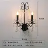[Transfronterizo] Luminarias para Dormitorio con Elementos Clásicos, Estilo Retro Nostálgico Sueco del Siglo Vintage, Estilo Americano