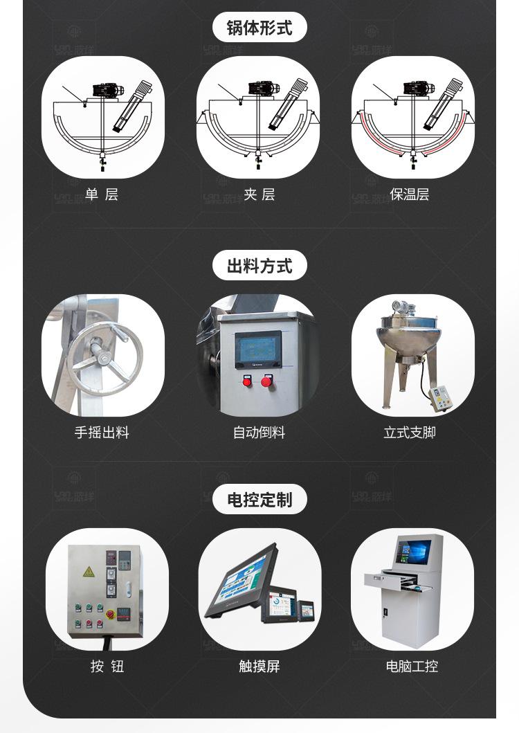 南洋夹层锅——电加热可倾式（新款-）