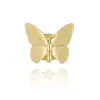 Amazon Brackets de Mariposa Personalizados Moda Dorada Grillz para Dientes Hombres y Mujeres Tendencia Temu Decoración de Diente Único Al por Mayor