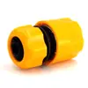 Jardín Conector Rápido de Plástico de 4 Puntos para Tubo de Agua Accesorios de Conexión para Manguera de Riego Conector Rápido para Riego de Árboles Frutales