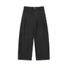 Pantalones Rectos de Bota Caqui Vintage para Hombre 2026 Nuevo Verano Extra Largos Ligeramente Acampanados Pantalones de Vestir para Persona Alta Pantalones al Suelo