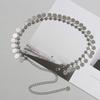 Cadena de cintura con borlas largas bohemias para mujer, cadena para el ombligo, colgante de metal de estilo étnico retro para mujer, joyería, cinturón de baile latino