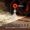 Colección de Vainas de Loto Natural Accesorios para Pulseras DIY Cristal de Jade Ágata Arena Vaina de Loto Pequeñas Gotas Al Por Mayor