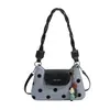 Bolso Cubo de Diseño Nicho Estilo Coreano con Parches de Lunares para Mujer 2026 Nuevo Modelo Exquisito Bolso de Hombro Cruzado para Viajes Diarios