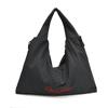 Bolso de Axila Estilo Coreano Estilo Perezoso Relajado Gran Capacidad Versátil Bolso de Hombro Tote Bolso de Cuadros Doble Propósito Bolsa de Tela para Estudiantes