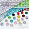 6mm Color Caramelo Flash Shiyue Cara Fondo Puntiagudo Diamante Joyería para Uñas Arte de Uñas Popular Súper Flash Usable Diamante al Por Mayor