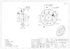 Placa Adaptadora de Brida para Mandril Hidráulico 5-6-8-10 pulgadas 5 a 6 6 a 5 6 a 8 8 a 6