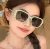 Gafas de Sol de Moda con Montura Grande, Estilo Lluvia Transfronteriza, Cuadradas, para Hombres y Mujeres, Esenciales de Aspecto Natural, Gafas de Sol para Sombrear al Aire Libre