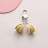 Llavero Colgante de Pistacho Funda Protectora para AirPods Estuche para Auriculares Colgante Cadena para Colgar Decoración DIY en Teléfono Móvil