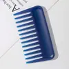 Pentes de cabelo de dentes largos de plástico, escova de cabelo antiestática de massagem, cabeleireiro, salão de cabeleireiro colorido, acessórios de viagem