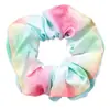Acessórios de Cabelo Personalizados, Elásticos de Cabelo Populares Transfronteiriços, Scrunchies Estilo Coreano, Scrunchies de Tecido Estampado para o Dia a Dia, Grande Quantidade, Ótimo Preço