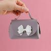 Caixa de Doces para Casamento Estilo Europeu Bolsa Portátil de Couro para Doces Lembrancinha para Madrinha Bolsa de Presente de Acompanhamento Caixa de Presente para Doces Presente