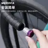 Tapones de Manillar de Bicicleta Meroca para Bicicletas de Montaña y Plegables, Tapones de Aleación de Aluminio para Bicicletas de Carretera, Tapones de Manillar