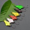 Venta al por mayor de fábrica 3G/2.5cm lentejuelas coloridas de boca de caballo de avión, boca torcida, pez mandarín Luya, cebo falso biónico, cebo duro