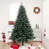 Árvore de Natal de PVC Criptografado Transfronteiriça da Amazon, Tamanho Real, Ponta Afiada de PVC, Árvore de Natal de Chão para Decoração de Hotel e Shopping