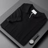 Verano Nueva Camiseta de Punto de Manga Corta para Hombre con Cuello, Casual Manga Media Cuello Vuelto, Ajuste Slim Negocios Transfronteriza, Moda para Hombre