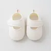 Zapatos Suaves para Bebé de Primavera y Otoño, Zapatos para Niños Pequeños, Zapatos con Correa de Dibujos Animados, Suela de Tela Antideslizante, Color Sólido