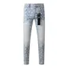Comercio exterior primavera-verano nuevo marca de moda europea 2026 moda urbana personalizada de moda elástico ajustado skinny jeans para hombre