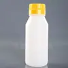 Garrafa Plástica de Embalagem 500ml Alta Resistência Tampa Antifurto Químico Frasco para Reagente Químico Frasco de Amostra Fertilizante Pesticida Frasco Vazio