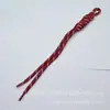 8774 Corda de Nylon Trançada à Mão Chaveiro DIY Cordão Pingente de Bolsa Poliéster Nó Romano Estilo Miu Estilo Dopamina