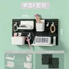 Painel Perfurado DIY Rack de Armazenamento Sem Furos Rack Organizador para Dormitório Estudantil Armazenamento de Material de Escritório para Estudo