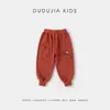 Ropa para Niños Dudujia Pantalones de Terciopelo para Año Nuevo Estilo Chino Pantalones Gruesos para Niños Ropa de Invierno Ropa para Año Nuevo Niñas Moderno