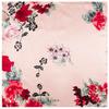 Bufanda de seda Mai Tong 60cm * 60cm primavera nueva viento japonés y coreano flores y hojas damas bufanda cuadrada pequeña bufanda bufanda
