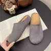 Zapatos Birkenstock Retro Estilo Francés de Punta Cerrada, Nuevo Modelo Verano 2026, Zapatos Casuales Versátiles de Suela Suave Slip-On que Combinan Bien con Faldas