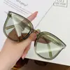Gafas de Sol Estilo Caperucita Roja Marco Grande para Hombre y Mujer Plegables de Alta Gama Gafas de Sol Plegables Polarizadas Segunda Generación con Naricera Pop-up