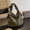 Bolso Casual de Gran Capacidad para Mujer 2026 Nuevo Otoño e Invierno Bolso de Hombro Cruzado para Viajar Ligero Versátil Bolso Tote