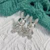Artefacto de cintura ajustada, hebilla de cintura ajustada, lindo broche de conejo, hebilla de jeans, broche antiluz, decoración de ropa
