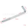 En stock Gancho Galvanizado Tornillo Autorroscante Gancho de Ángulo Recto Tornillo de 7 Palabras Gancho de 7 Palabras Tornillo para Marco de Fotos Tornillo en L