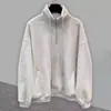 Sudadera pullover de estilo coreano, holgada, versátil, con cuello alto, media cremallera, estilo preppy, forro polar y engrosada para mujer, adecuada para otoño e invierno