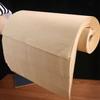 Papel de Borde Crudo, Papel de Caligrafía Imitación Bambú y Cáñamo Vintage, 133.2cm Papel Semi-Crudo Semi-Procesado para Práctica de Caligrafía para Principiantes para Escritura con Pincel