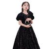 Vestido de Noche para Niñas, Vestido Infantil de Nicho de Lujo Ligero para Fiesta de Cumpleaños, Vestido de Princesa, Vestido para Actuación de Piano de Anfitrión