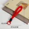Llavero de cuerda para mochila, mosquetón tejido de nailon, cordón para bolsa, colgante de muñeca colorido, adorno de estrella, cuerda doble
