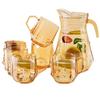 Lujo ligero celebridad de internet vaso de agua juego de agua gran capacidad traje sala de estar familiar taza familiar resistente al calor taza de té juego de té