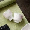 Xícara de Chá de Orquídea de Porcelana Branca Pintada à Mão Xícara de Chá de Cerâmica Artesanal de Aro Fino Xícara de Chá Doméstica Xícara Única Jogo de Chá Kung Fu