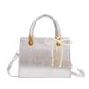 Versión Coreana Moda de Nicho Simple Diaria para Viaje y Commute para Mujer Verano 2025 Nuevo Elegante Bolso Pequeño Cuadrado Cruzado