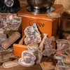 Pacote de Adesivos Dia Lindo - Série Café - Decoração de Diário com Tema Café Vintage - 40 Adesivos Incluídos - 6 Designs