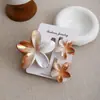 2025 Novo Estilo Europeu e Americano Grampo de Cabelo Plumeria Gradiente a Laser Pegador Colorido Acessórios de Cabelo de Praia Joias de Alto Valor no Atacado