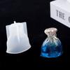 Material hecho a mano diy molde epoxi decoración creativa de la suerte bolsa de dinero bolsa de la suerte molde de silicona ventas directas de fábrica