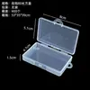 Caja Rectangular de Plástico PP para Guardar Cuentas Cuadradas, Joyería, Equipo de Pesca, Accesorios de Ferretería, Productos Pequeños y Pines