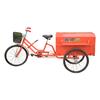 Caixa de aço inoxidável limpeza humana carro trabalhadores de saneamento ao ar livre pedal caminhão de lixo humano caminhão de lixo de aço inoxidável