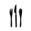 Set de Cubiertos Portátiles de Paja de Trigo Cuchillo Tenedor Cuchara Set de Tres Piezas Estudiante Viaje al Aire Libre Estuche de Almacenamiento Traje