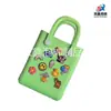 Bolsa de Playa Eva al por Mayor Bolsa con Agujeros Grande y Pequeña Bolso de Mano para Almacenamiento de Viaje Cesta de Verduras Moldeada por Inyección Bolsa con Agujeros de Eva